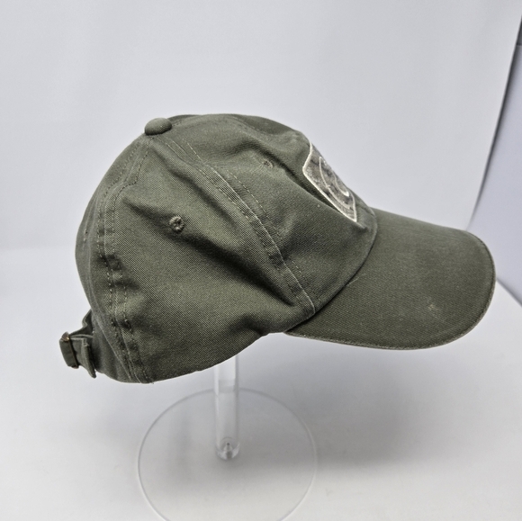 DUCKS UNLIMITED ARMY GREEN BASESBALL HAT CAP ACCESSORY UNISEX OS HUNTING OUTDOOR - Picture 7 of 13